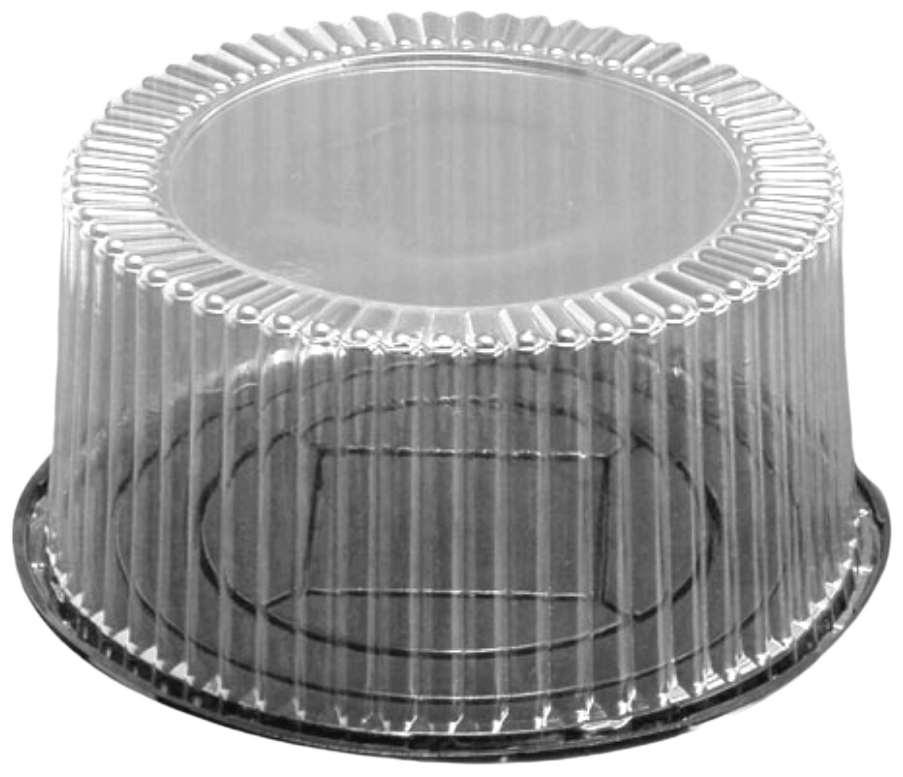 Porta Tortas Plástica transparente - Desechables Chiguayante