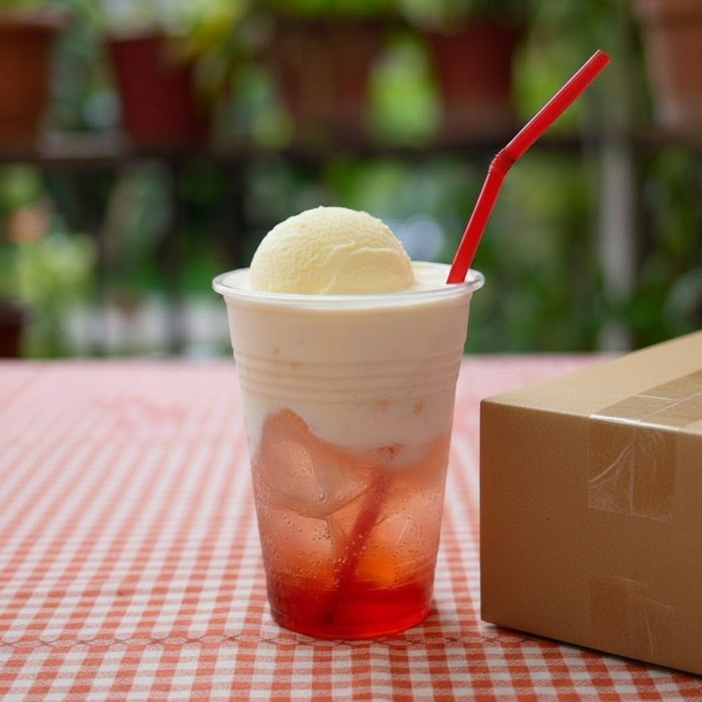 CAJA VASO PLASTICO 500ML (16 oz) 20x25 un (500 unidades)