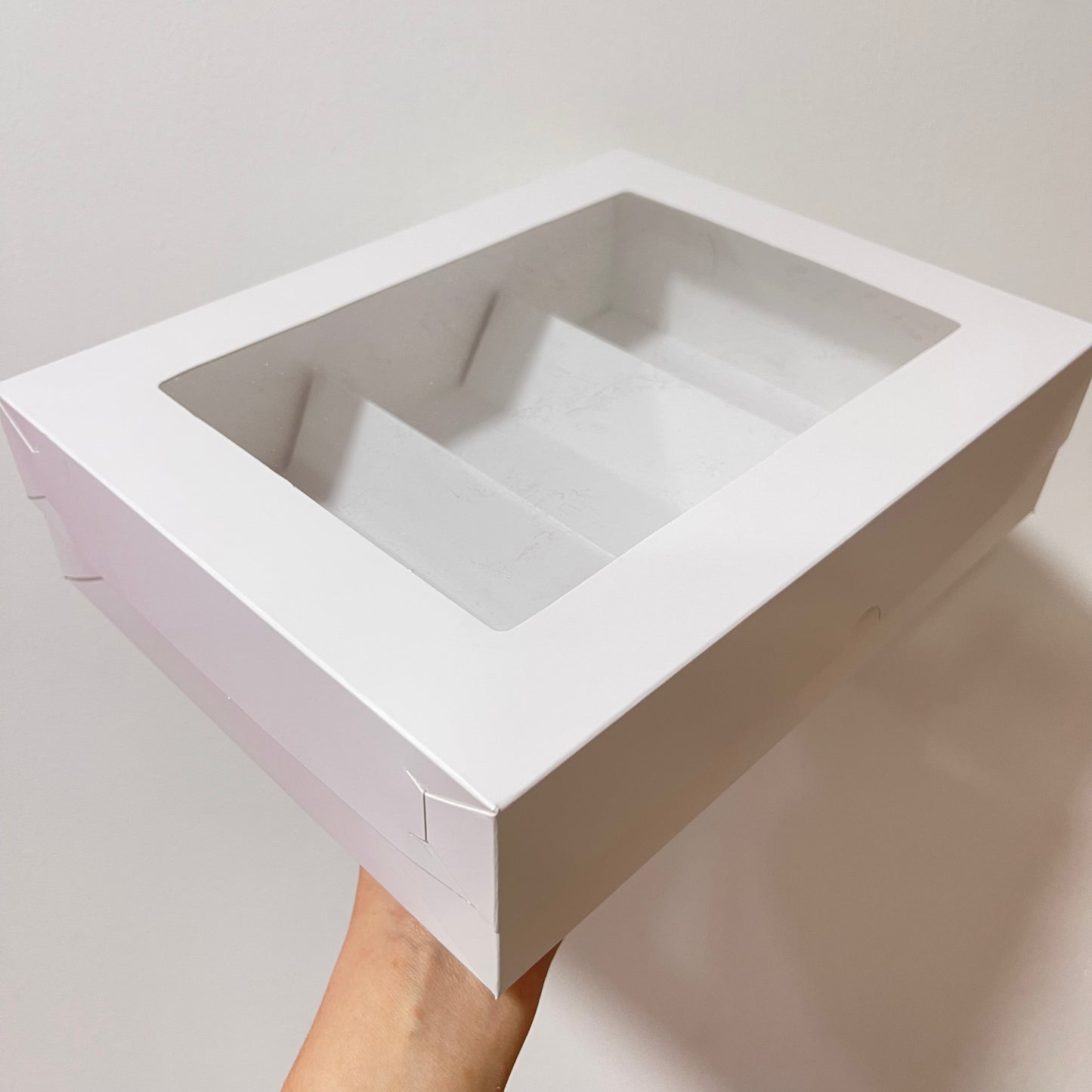 Caja Blanca 5 divisiones 26x20x7 cm con ventana