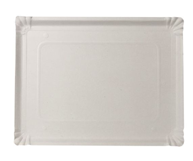 Bandeja Rectangular Nº12 Cartón (5 un) - Desechables Chiguayante