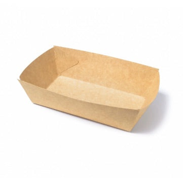 Bandejas Kraft tipo canoa Alta