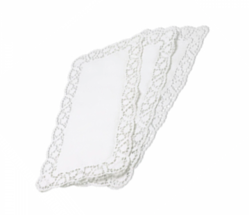 Blonda Rectangular Nº 5 Brazo de Reina - Desechables Chiguayante