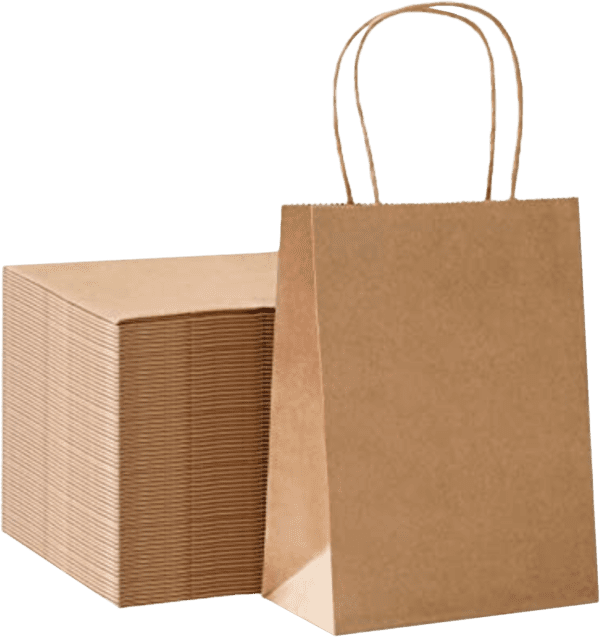 Bolsa de Papel de Colores 21x15x8