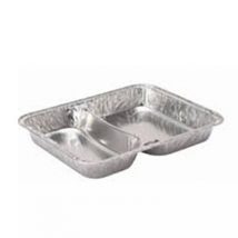 Contenedor Aluminio C25 C/división Set 20 unidades - Desechables Chiguayante