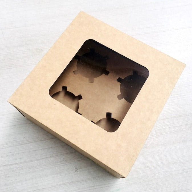Caja Kraft Porta 4 Muffins