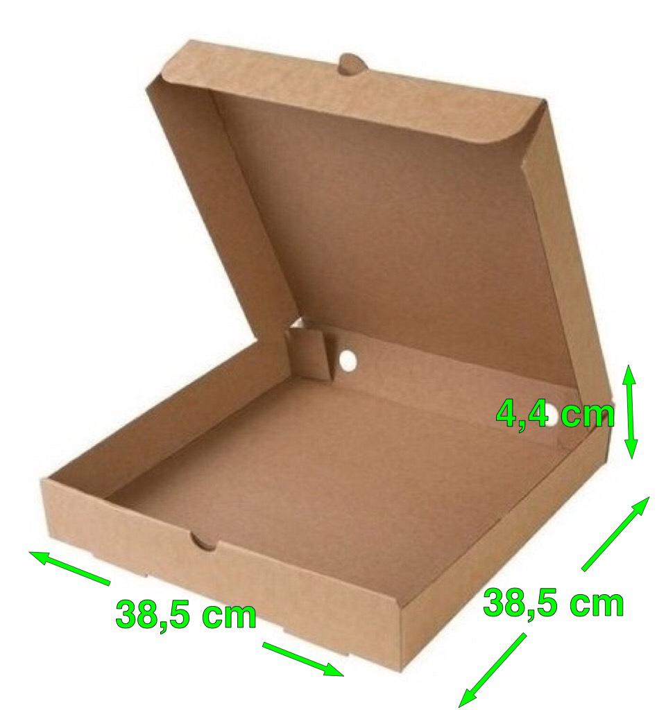 Caja de Pizza al por mayor (50 unidades).