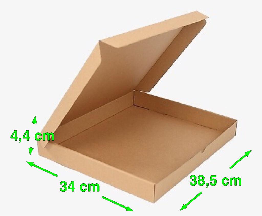 Caja de Pizza al por mayor (50 unidades).