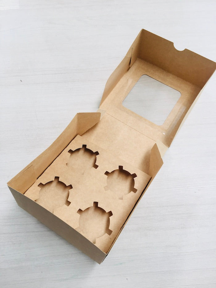 Caja Kraft Porta 4 Muffins