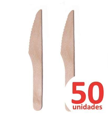 Cuchillo de Madera Set 50 unidades