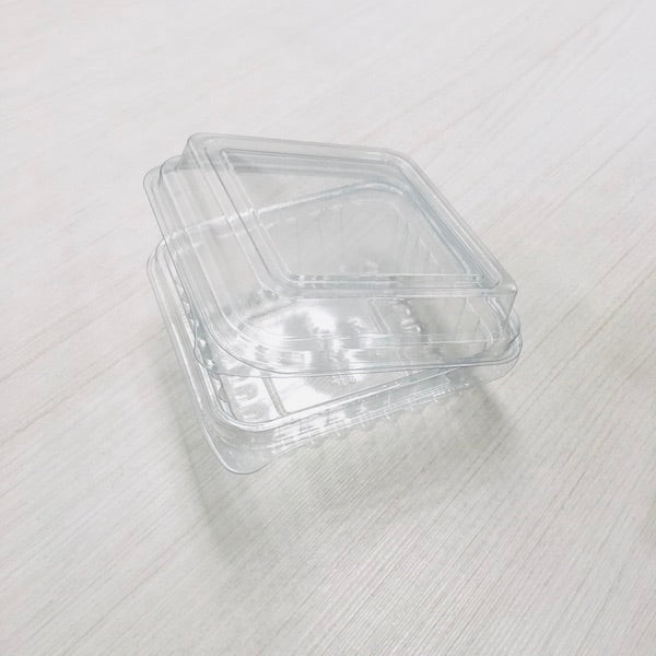 Estuche cuadrado tapa bisagra 200ml