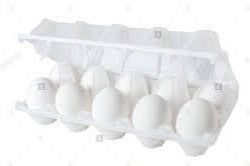 Envase Plástico para Doce Huevos