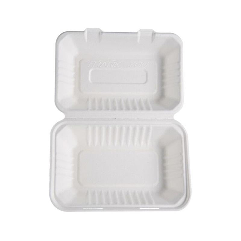 Contenedor Rectangular 24x14x7 cm COMPOSTABLE