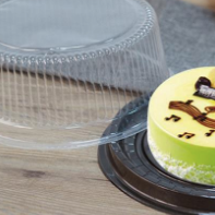 Porta Tortas Plástica transparente - Desechables Chiguayante