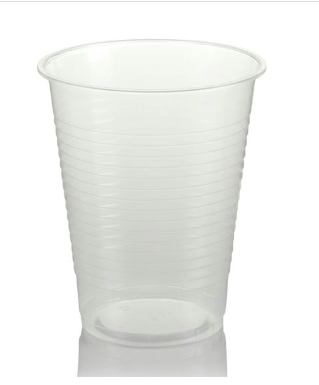 Vaso PlĂĄstico 300ml Transp. 100 un - Desechables Chiguayante