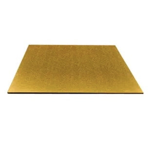 Bandeja Cuadrada Gruesa 35 cm Dorado