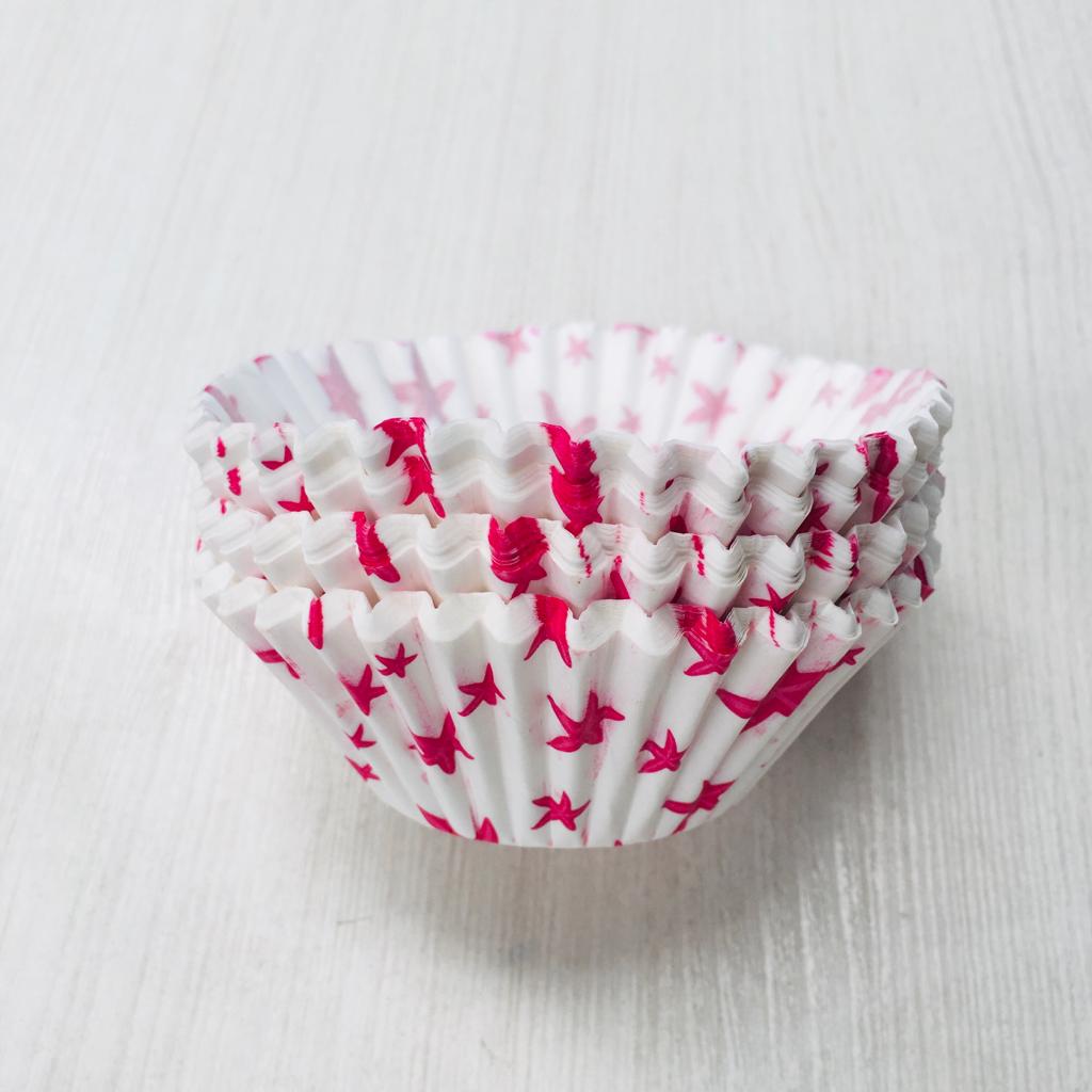 Capsula Nº 9 Blanca Puntos Rosas (100 unid)