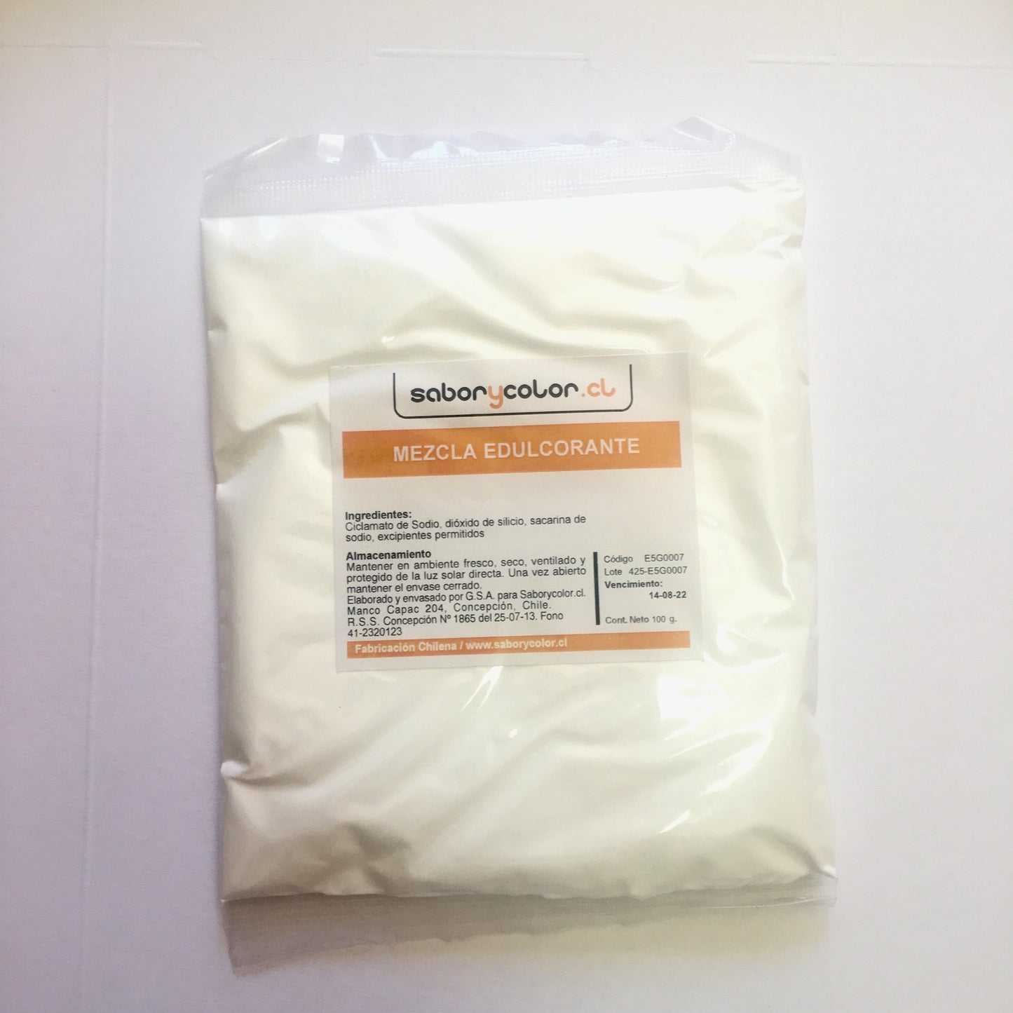 Mezcla de edulcorantes 100grs Guttche - Desechables Chiguayante