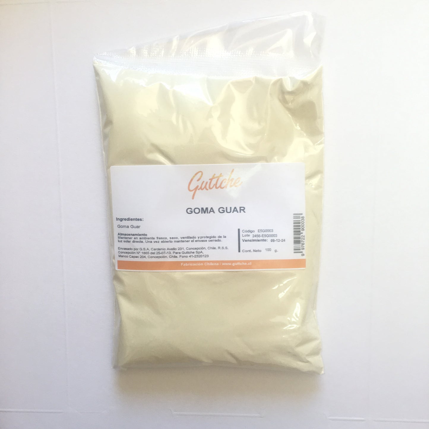 Goma Guar 100 grs - Desechables Chiguayante