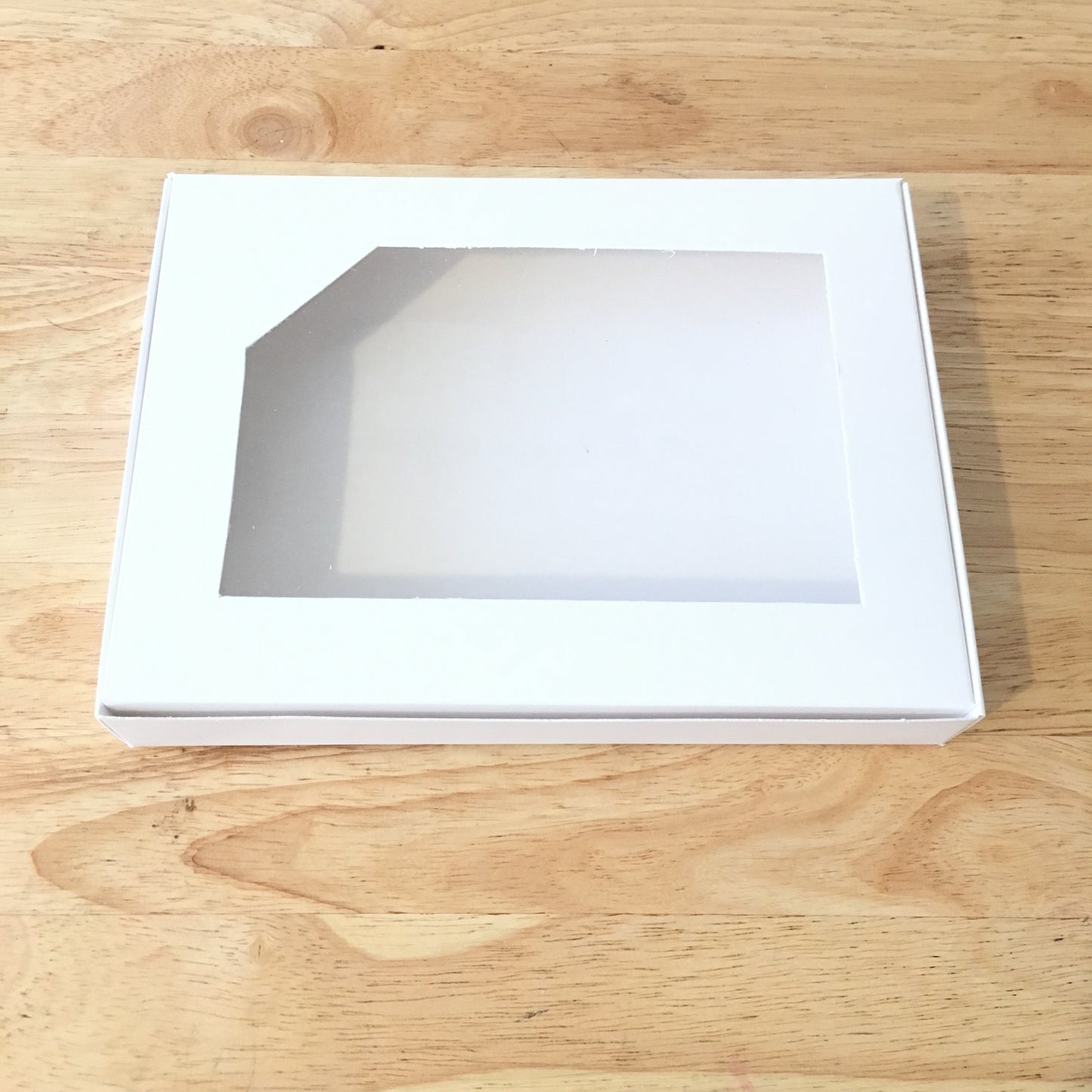 Caja Blanca c/Ventana - Desechables Chiguayante