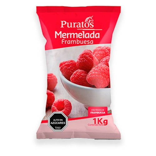 Mermelada Frambuesa 1 KL Puratos - Desechables Chiguayante