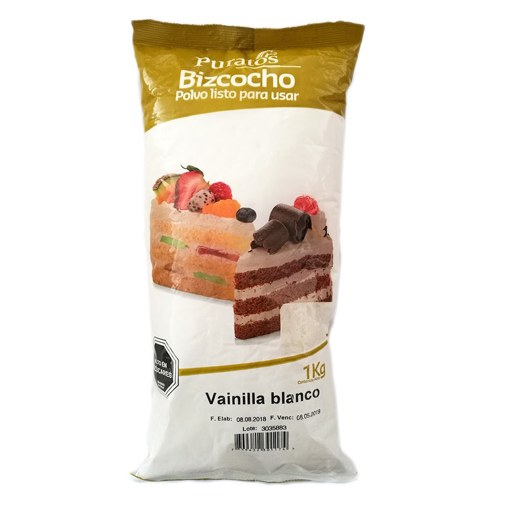 Premezcla Bizcocho Puratos 1 KL - Desechables Chiguayante
