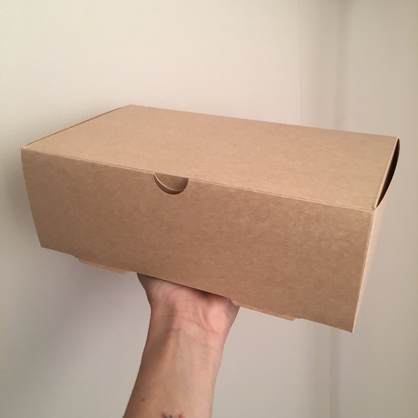 Caja Kraft rectangular - Desechables Chiguayante