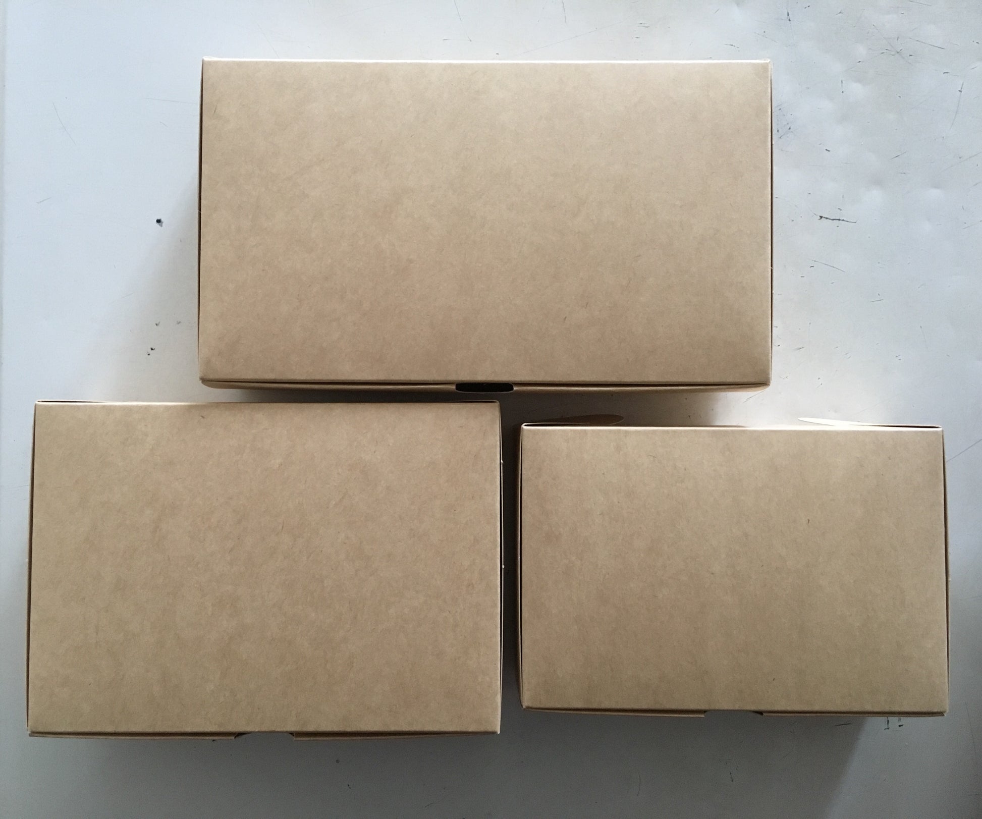 Caja Kraft rectangular - Desechables Chiguayante