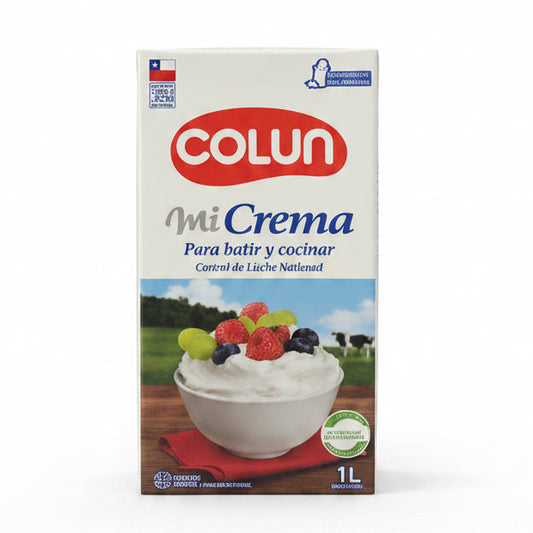Crema colun para batir tortas postres chiguayante concepcion