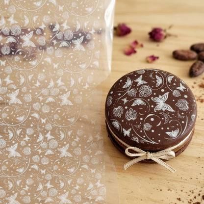 CHOCOTRANSFER CONCEPCION LAMINAS PARA ALFAJORES PERSONALIZADO IMPRESION