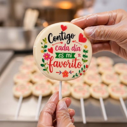 CHOCOTRANSFER CONCEPCION LAMINAS PARA ALFAJORES PERSONALIZADO IMPRESION