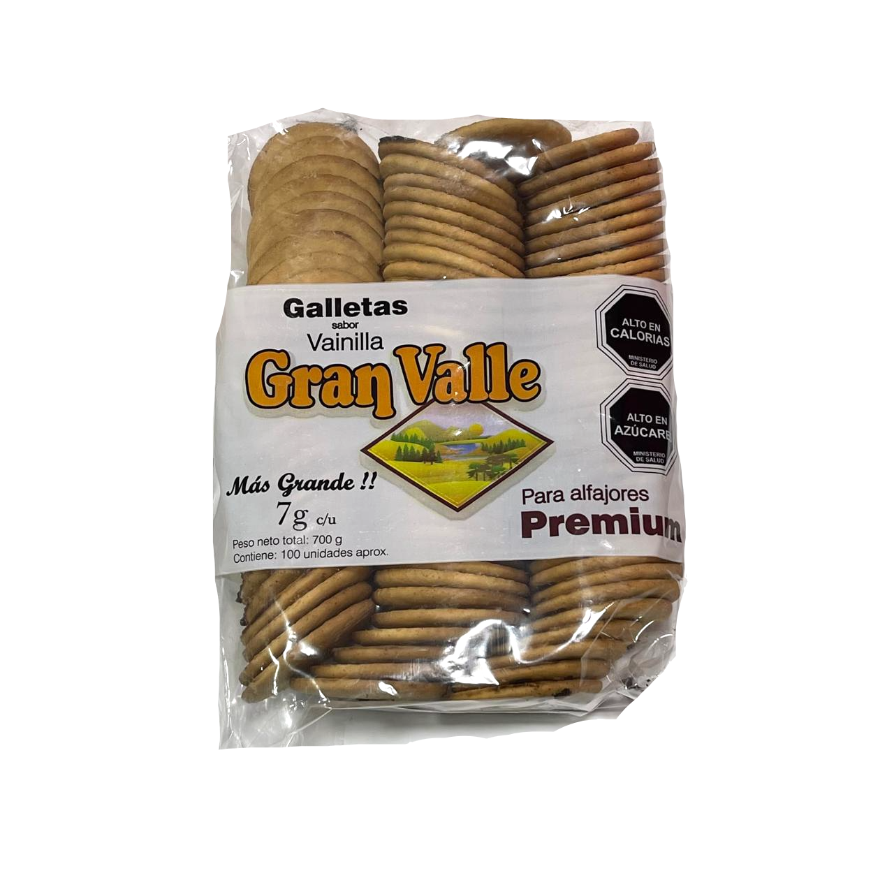 Alfajores Galleta Gran Valle Preimum