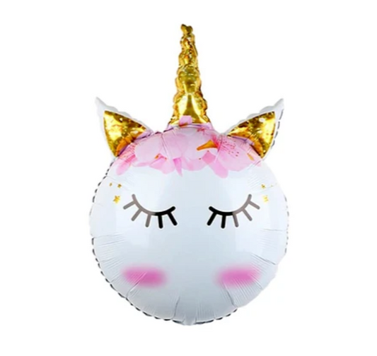 Globo Metalico Unicornio 60X90 cm