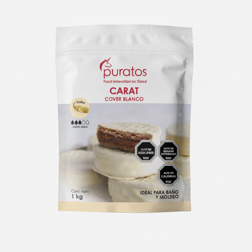 chocolate blanco alfajores puratos caravella concepcion