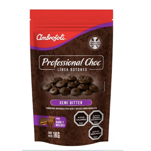 Cobertura Chocolate Profesional Ambrosoli semi
