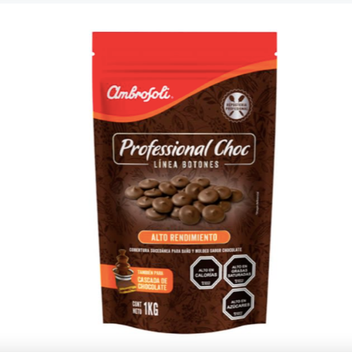 Cobertura chocolate ambrosoli concepcion alto rendimiento