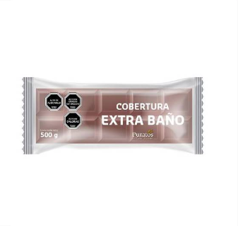 Chocolate Baño Semiamargo en Bloque 500grs PURATOS