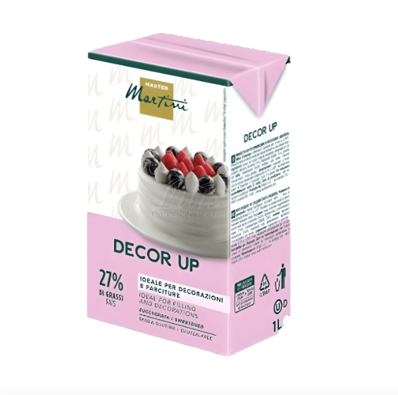 Crema Chantilly Decor Up 1 Lt Master Martini