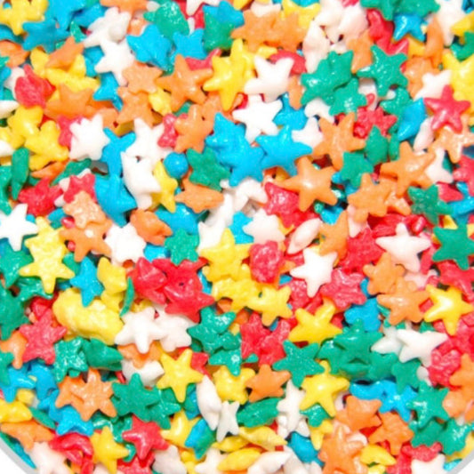 Mostacilla Estrella Multicolor 100grs