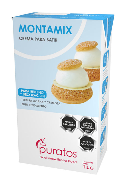 Crema Vegetal Montamix Puratos - Desechables Chiguayante