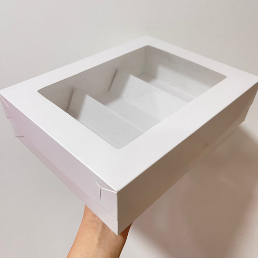 Caja Blanca 5 divisiones 26x20x7 cm con ventana