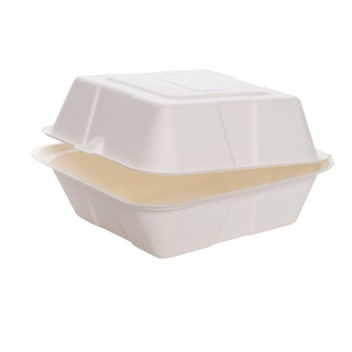 Porta Mini torta compostable porta hamburguesa papas fritas