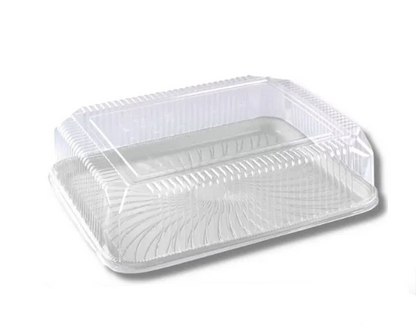 Porta Torta Rectangular Blanca 36x23x11