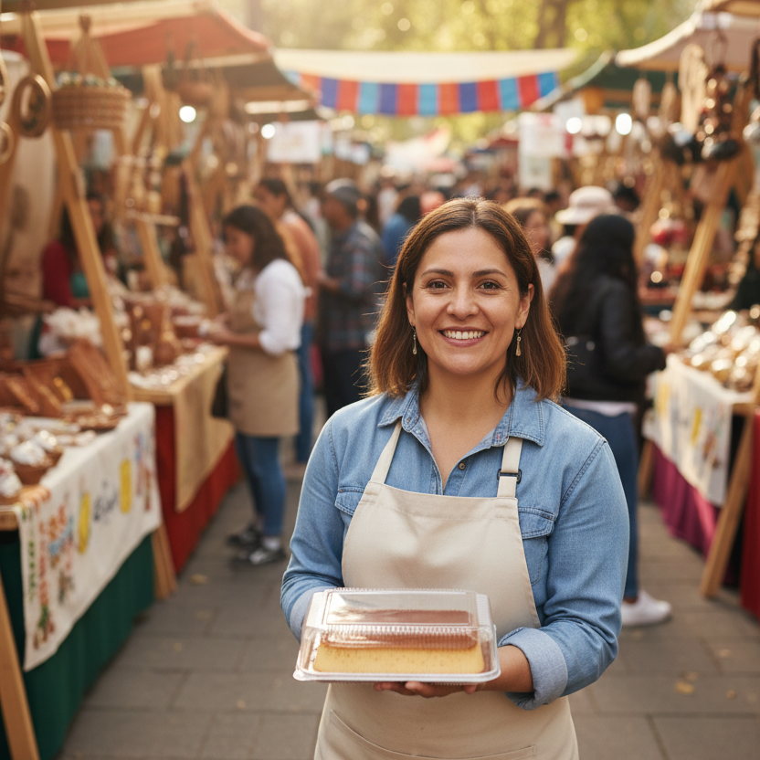 porta torta emprendedores envases concepcion resposteria