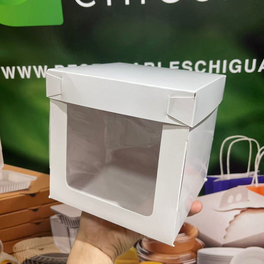 Caja mini torta torta individual para una torta