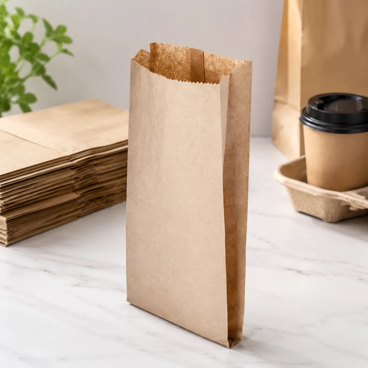 Bolsa Papel Saco CAFE T-200 100 un