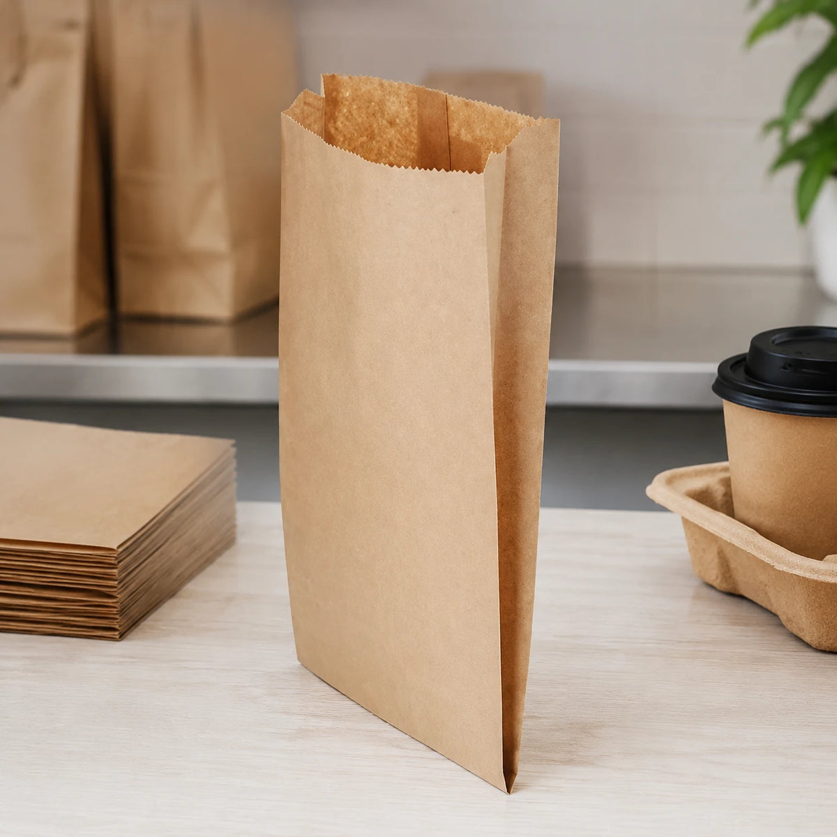 Bolsa Papel Saco CAFE T-300 (100 un)