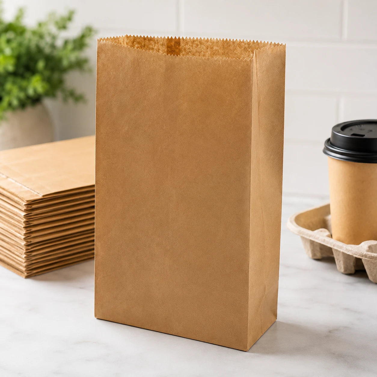 Bolsa Papel Saco CAFE T-700 100 un