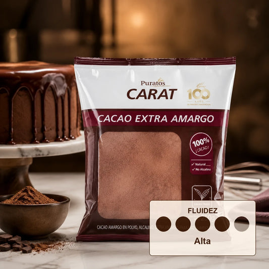 Cacao Carat Extra Amargo Puratos 250grs