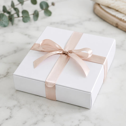 Caja BLANCA Chica 17x17x4 cm