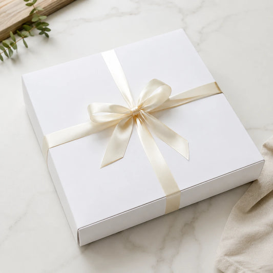 Caja BLANCA GRANDE 33x33x4 cm